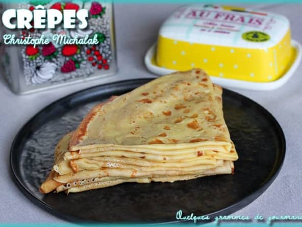 Crêpes de Christophe Michalak