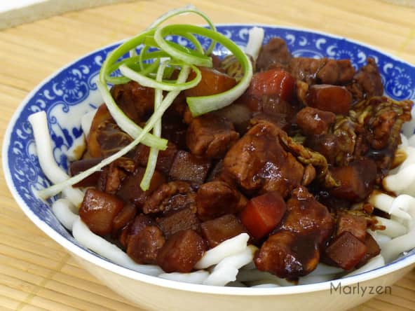 Nouilles coréennes Jajangmyeon