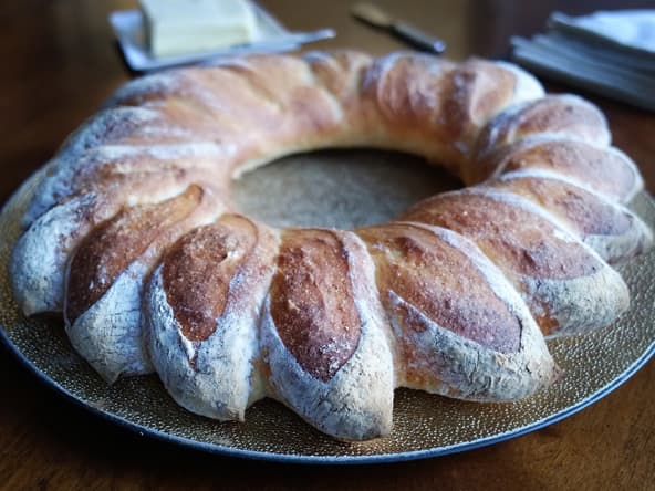 La Couronne en Épis à la machine à pain