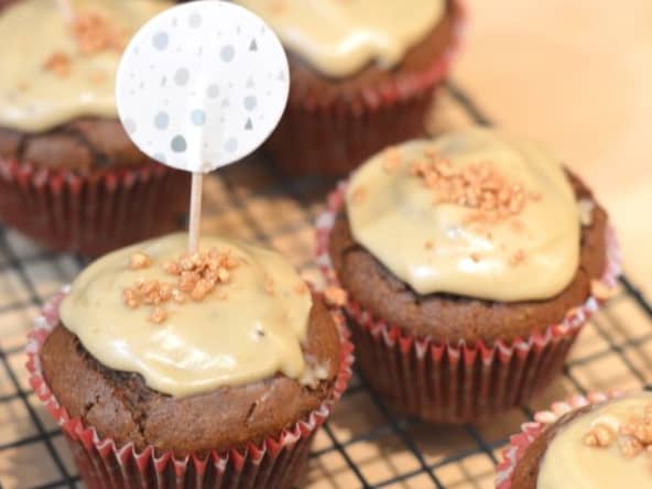 Cupcake poire et café