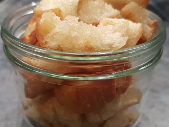 Croûtons maison pour les soupes et salades