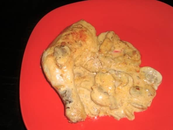 Cuisses de poulet à la crème et aux épices cajun