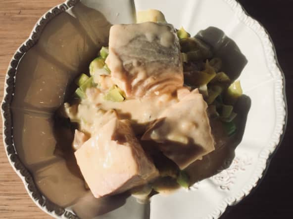 Blanquette de saumon 
