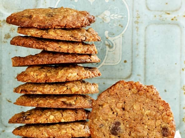 Cookies avoine, épeautre, noix, chocolat