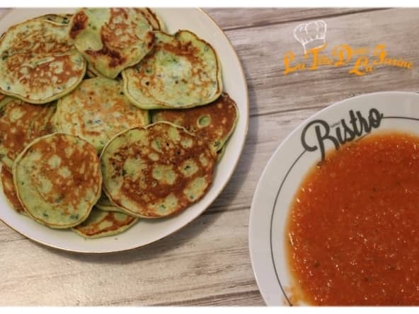 Pancakes aux Epinards et Ricotta