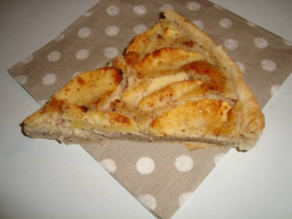 Tarte amandine aux pommes