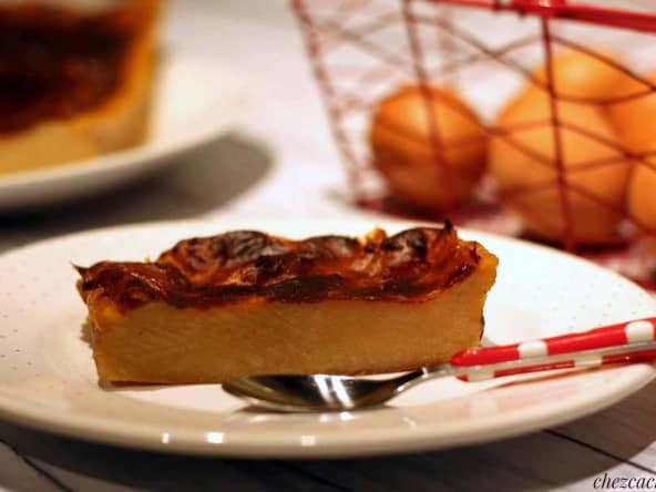 Flan pâtissier sans pâte