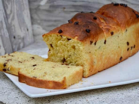 Brioche aux pépites de chocolat