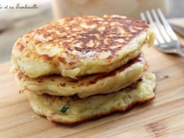 Pancakes salés au lait ribot