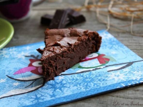 Fondant au chocolat et fromage blanc 0% MG