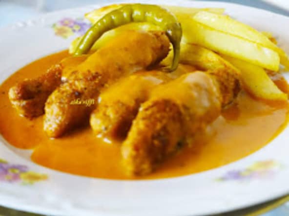 Le chich taouk en sauce crémeuse façon grand mère