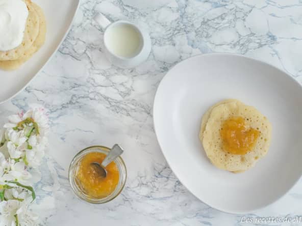 Crêpes mille trous baghrir pour Mardi gras