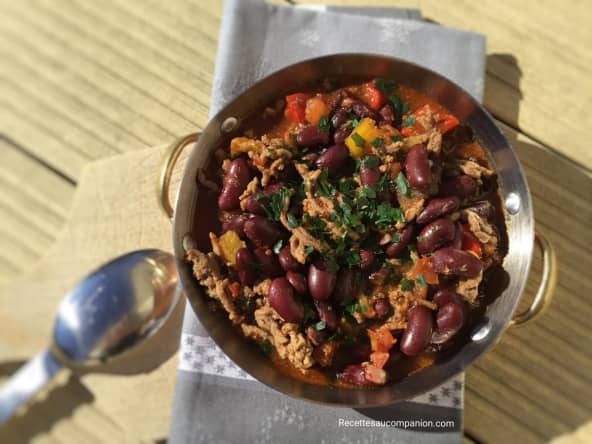 Chili con carne recette facile et rapide