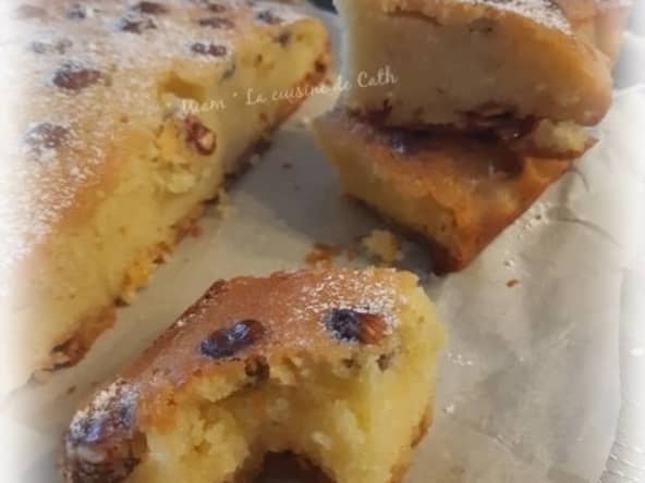 Blondie fondant aux noisettes