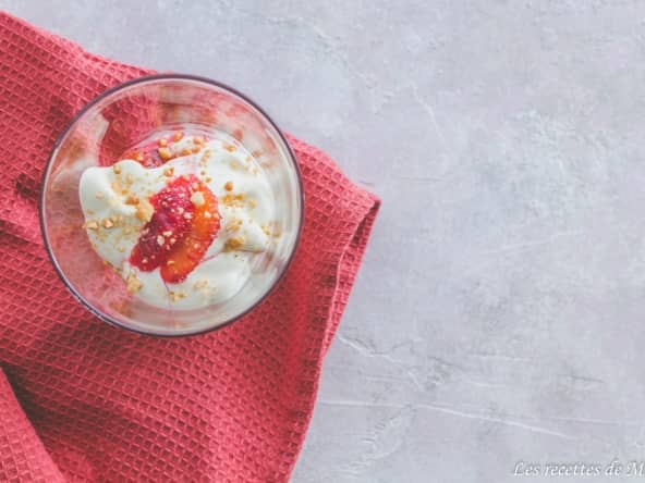 Verrines oranges sanguines et mascarpone