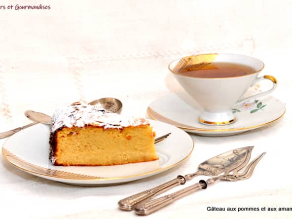 Gâteau aux Pommes et aux Amandes.