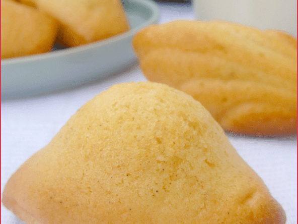 Madeleines sans oeufs, sans lait vegan