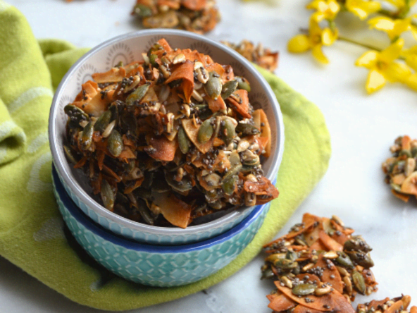 Snacks healthy coco et graines