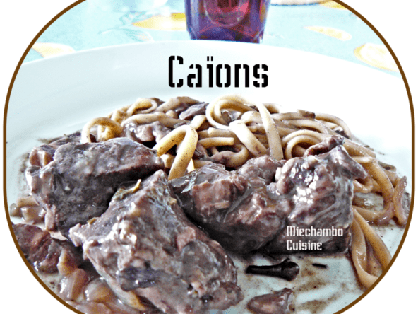 Fricassée de caïons