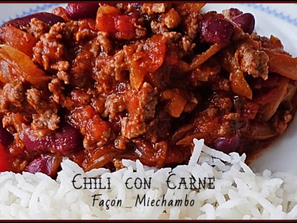 Chili con carne express à ma façon