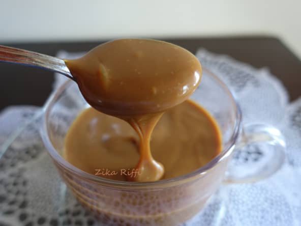 DULCE DE LÈCHE OU CONFITURE DE LAIT CONCENTRÉ SUCRÉ MAISON