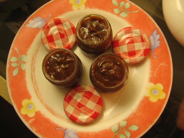 Pâte à tartiner au chocolat et à la confiture de lait