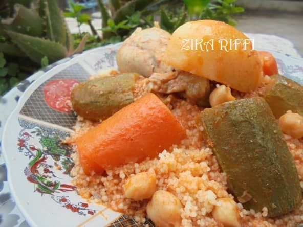 Couscous tunisien piquant