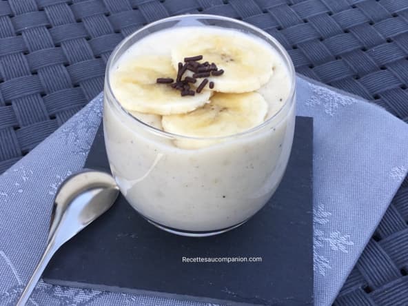Crème dessert à la banane