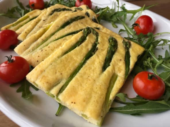 Frittata aux asperges 