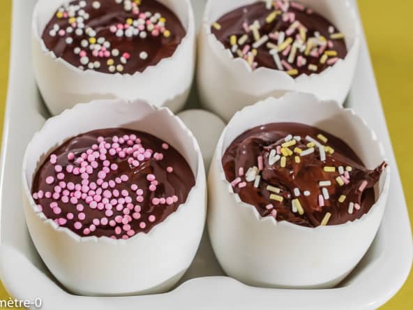 Oeufs au chocolat