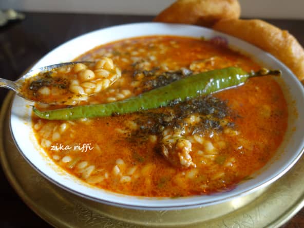 CHORBA AUX LANGUES D'OISEAUX 