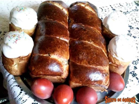 Cozonac – brioche de Pâques roumaine