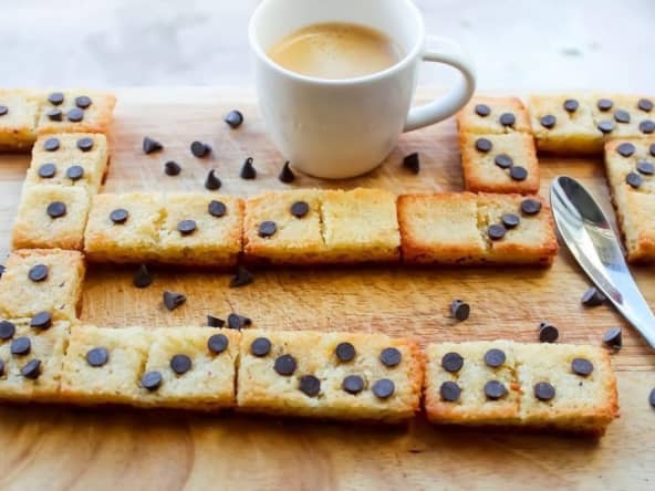 Financier domino sans gluten