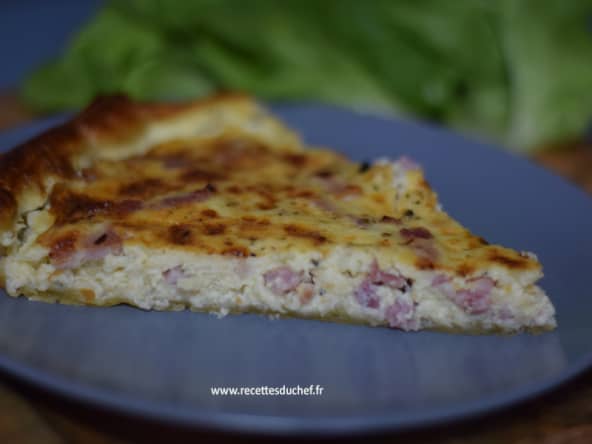 Quiche facile aux lardons