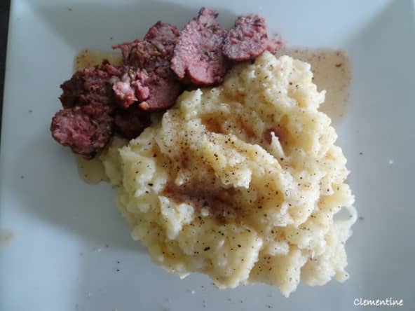 Purée de céleri-rave aux truffes