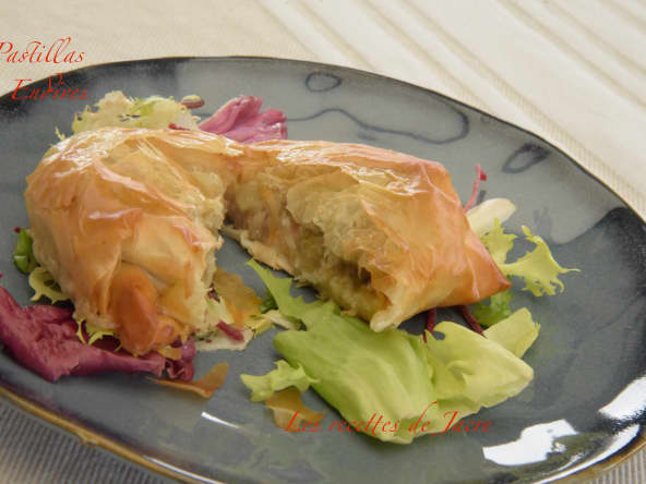 pastillas d'endives et champignons