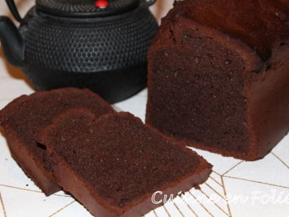 Cake ultra aérien et healthy au chocolat