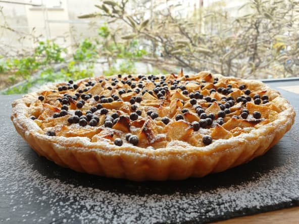 Tarte poire chocolat de Cyril Lignac