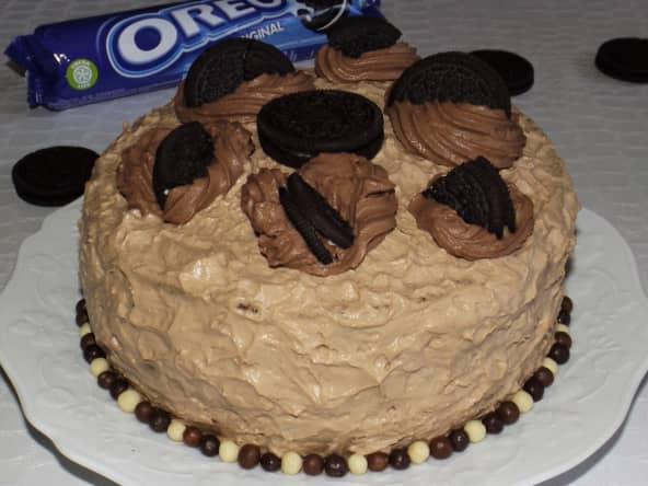 Layer cake aux Oréo