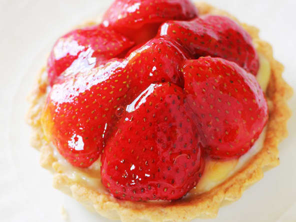 Tartelettes aux fraises crème pâtissière