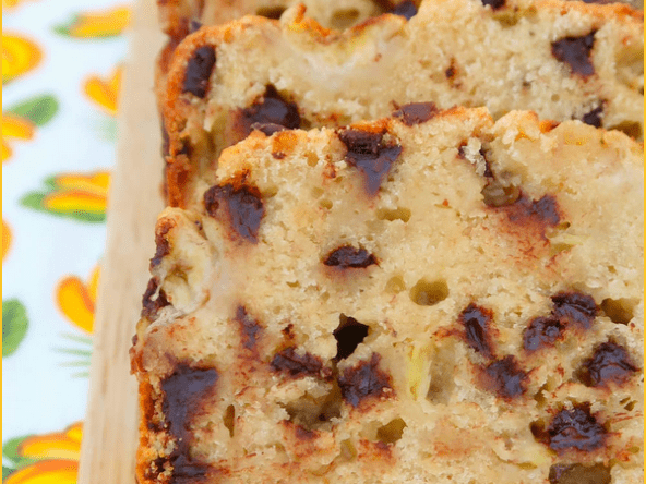 Banana bread vegan ou cake à la banane