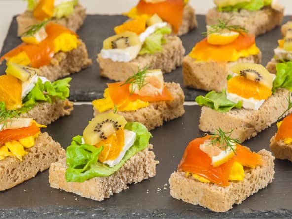 Smorrebrod terre et mer