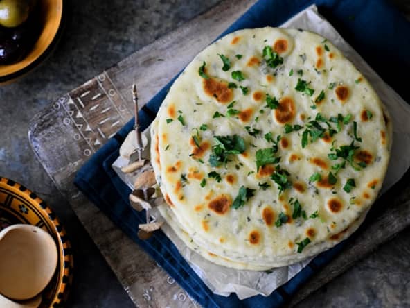 Pain flatbread express au yaourt 