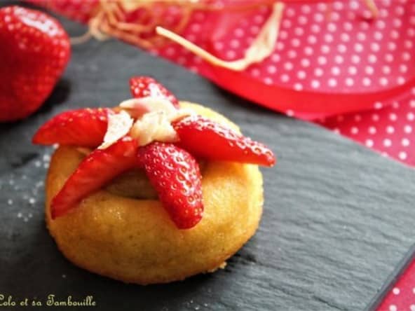 Namandiers rhubarbe et fraises