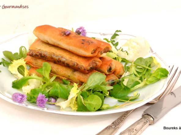 Boureks à la viande.