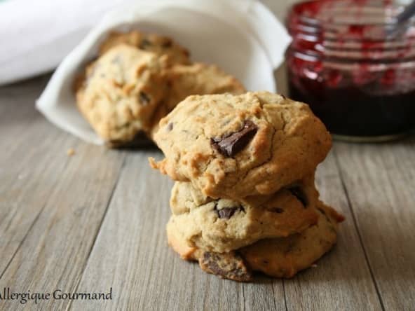 Biscuits aux graines de tournesol et chocolat