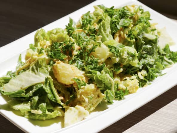 Cuisine alcaline : salade rustique de légumes nouveaux