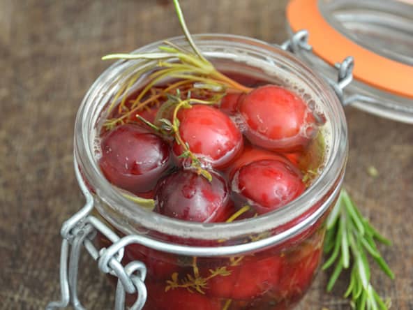 Pickles de cerises