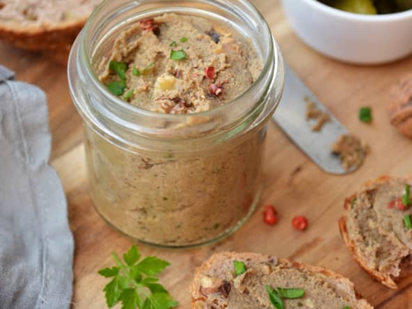 Pâté de champignons à l'okara