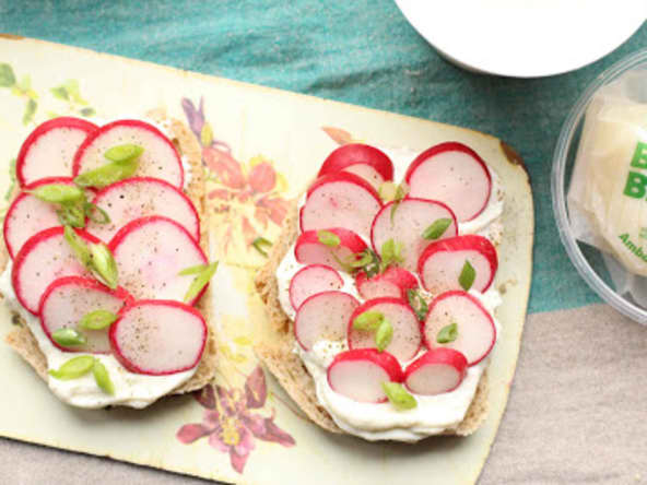 Tartines de radis à la bruxelloise